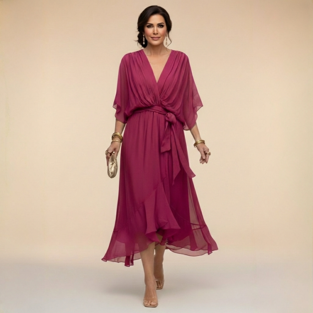 Monica | Chiffon dress
