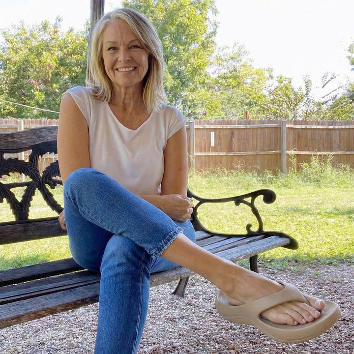 Arch Support Flip Flops