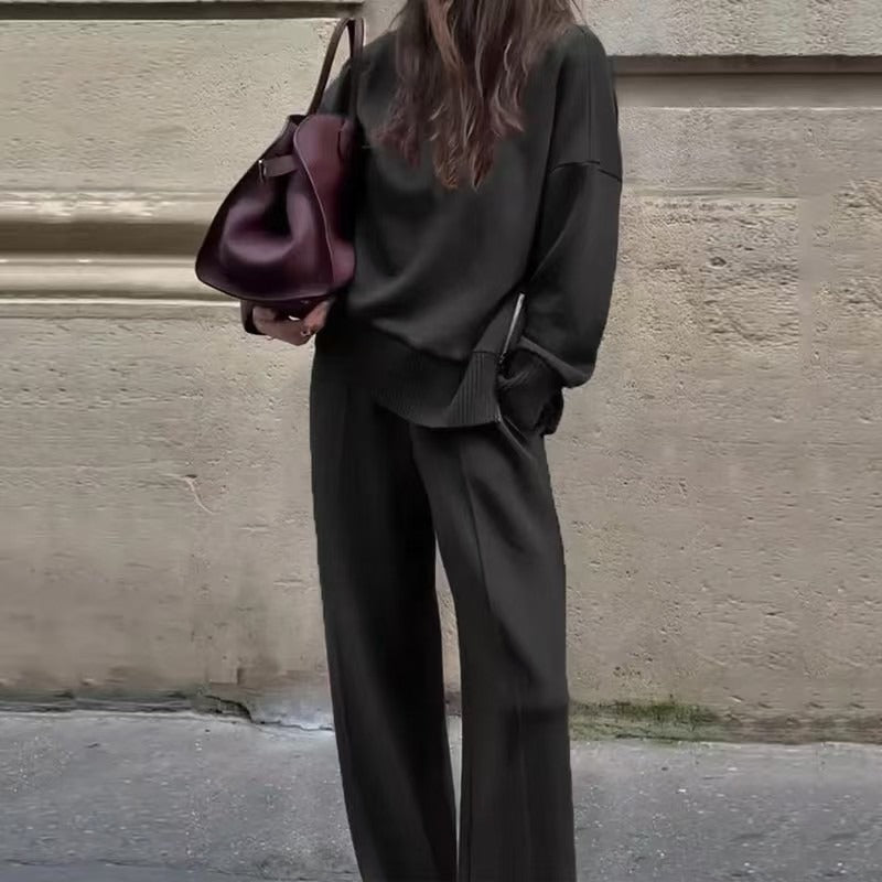 CARMINE™ | Premium Winter Knit Two-Piece Lounge Set