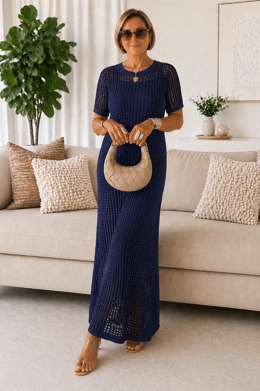 Bethany™ Cut-Out Long Maxi Dress + FREE Inner Dress