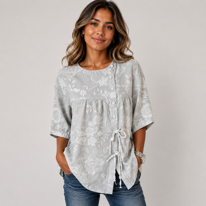 Celestina | Elegant Floral Blouse