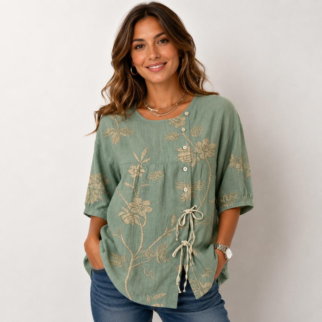 Celestina | Elegant Floral Blouse