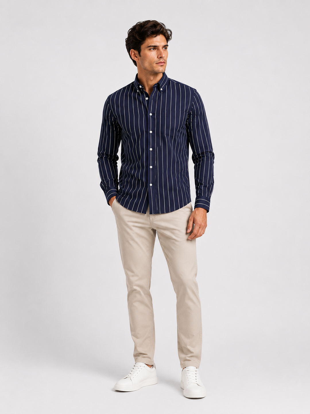 Timothy | Classic Striped Summer Shirt