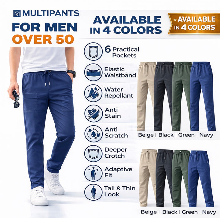 MultiPants – High Stretch Multi-pocket Durable Cargo Pants
