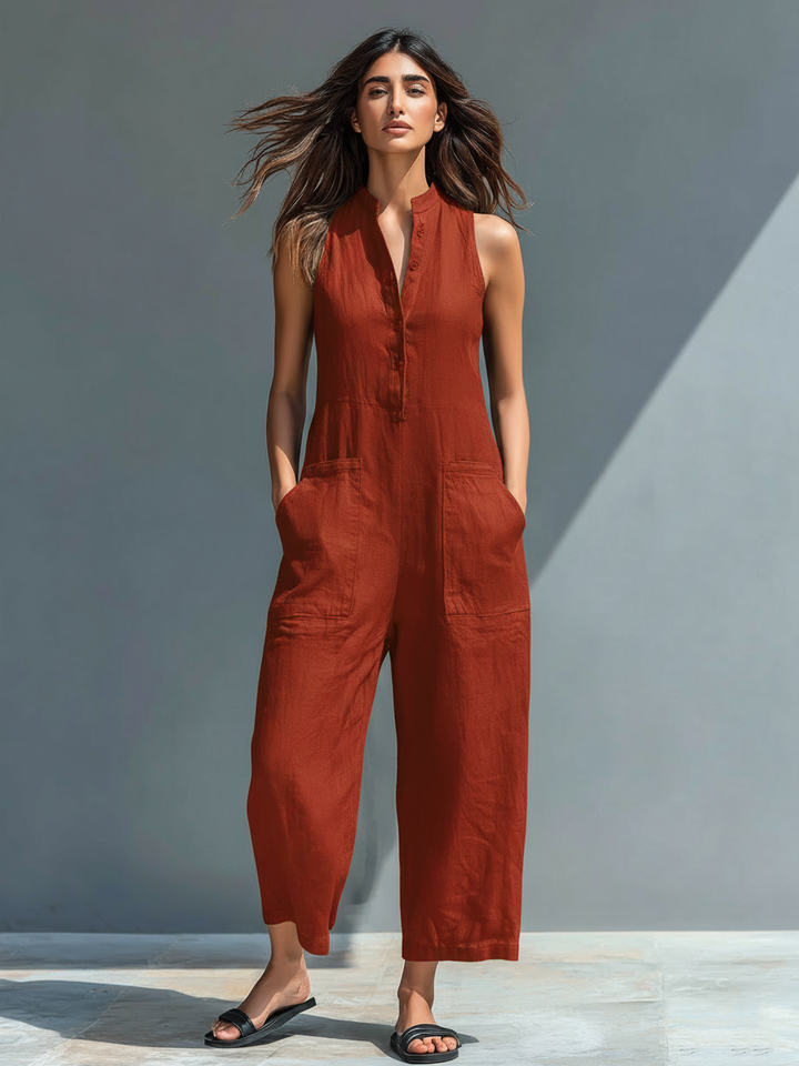 Lucinda | Elegant Sleeveless Jumpsuit
