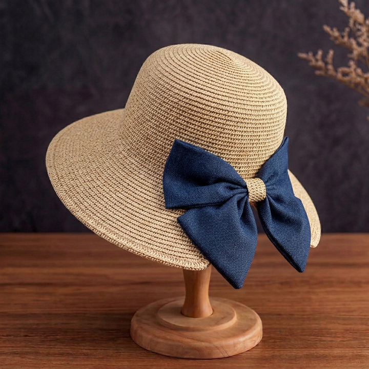 Aurora Bow Straw Hat