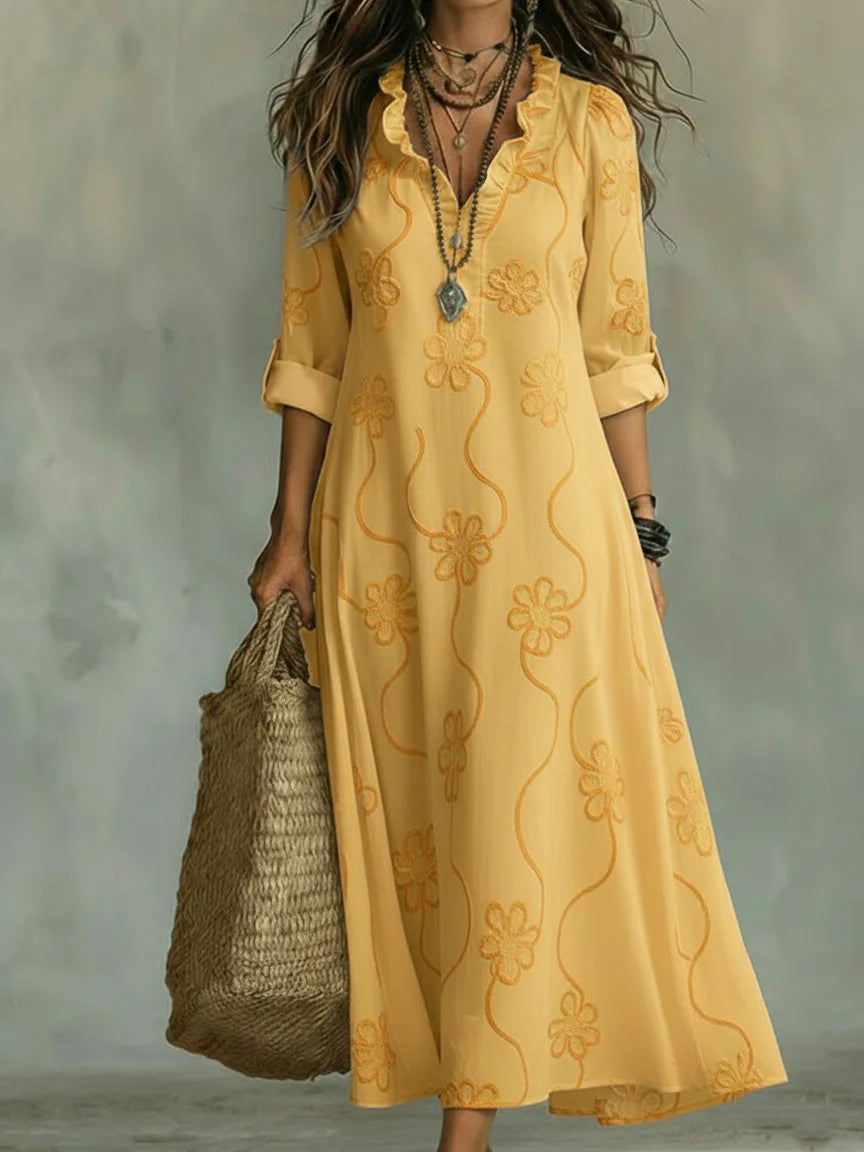 Sienna – Long Floral Summer Dress