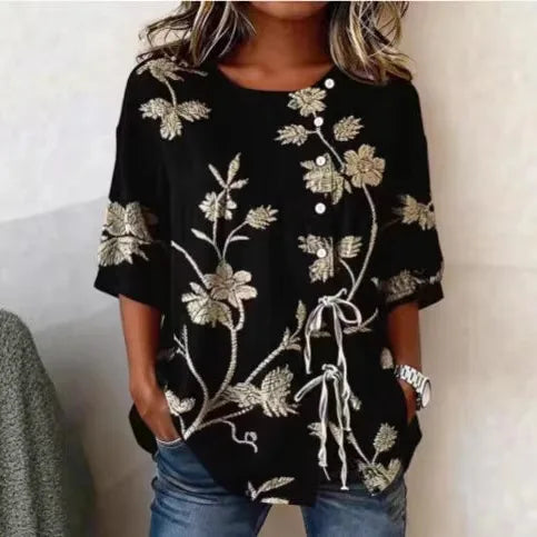 Celestina | Elegant Floral Blouse