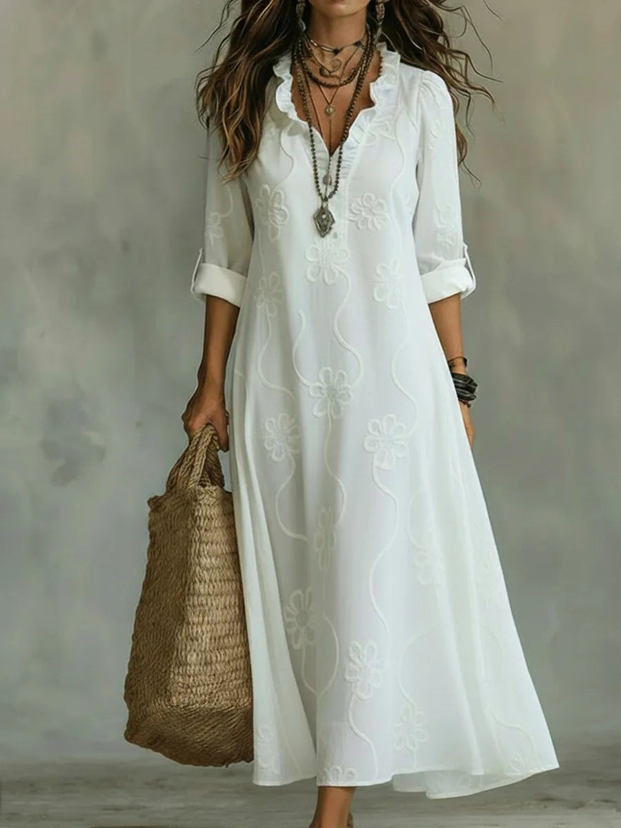 Sienna – Long Floral Summer Dress