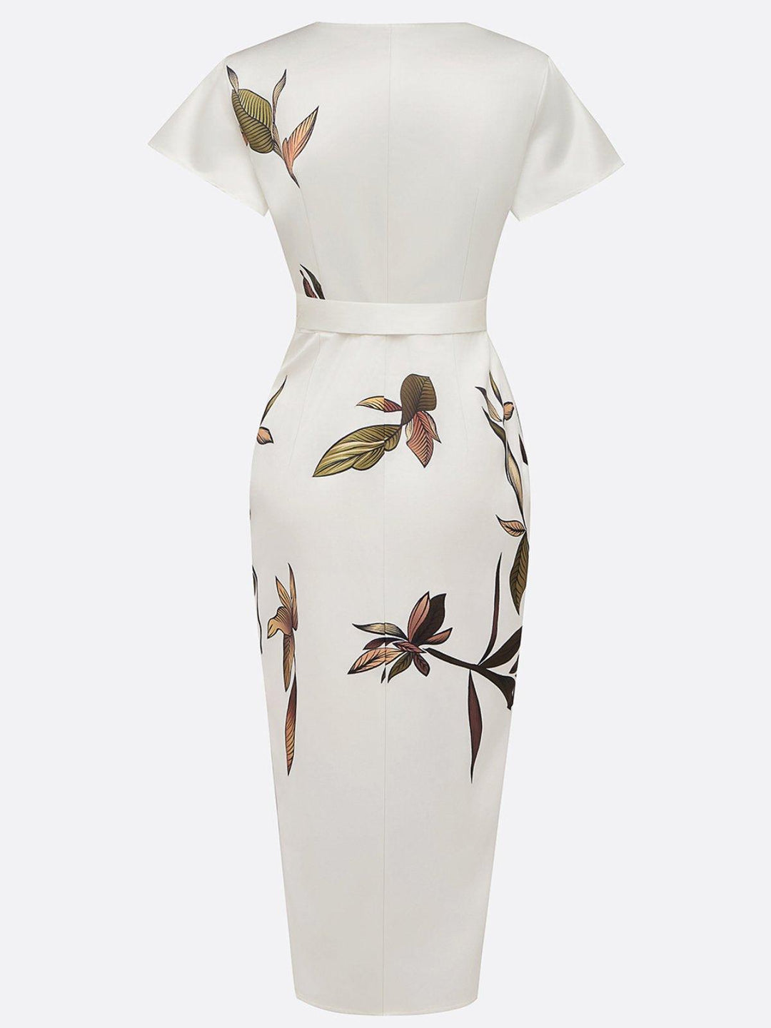 Elin™ | Elegant Dress with Floral Print