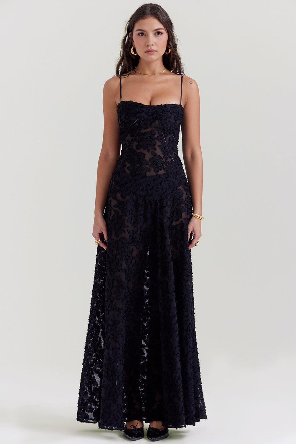 Noir | Elegant Maxi Dress