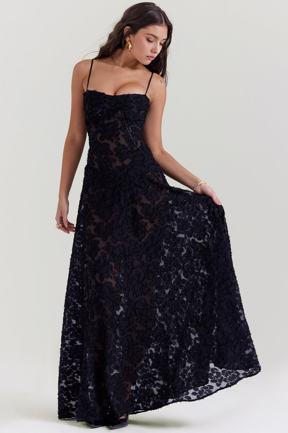 Noir | Elegant Maxi Dress