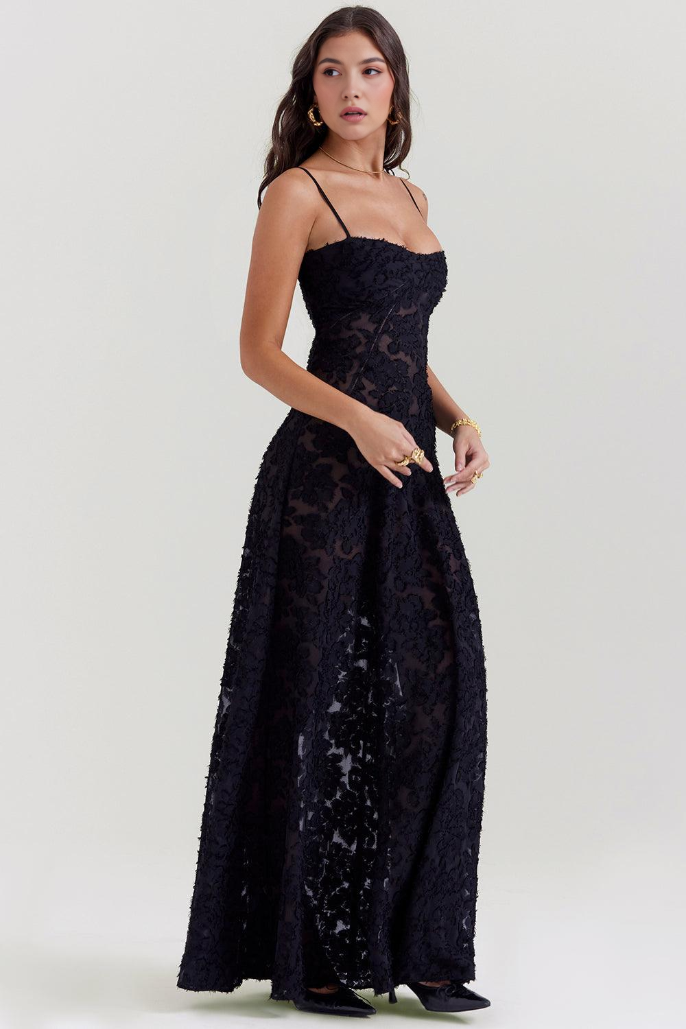 Noir | Elegant Maxi Dress