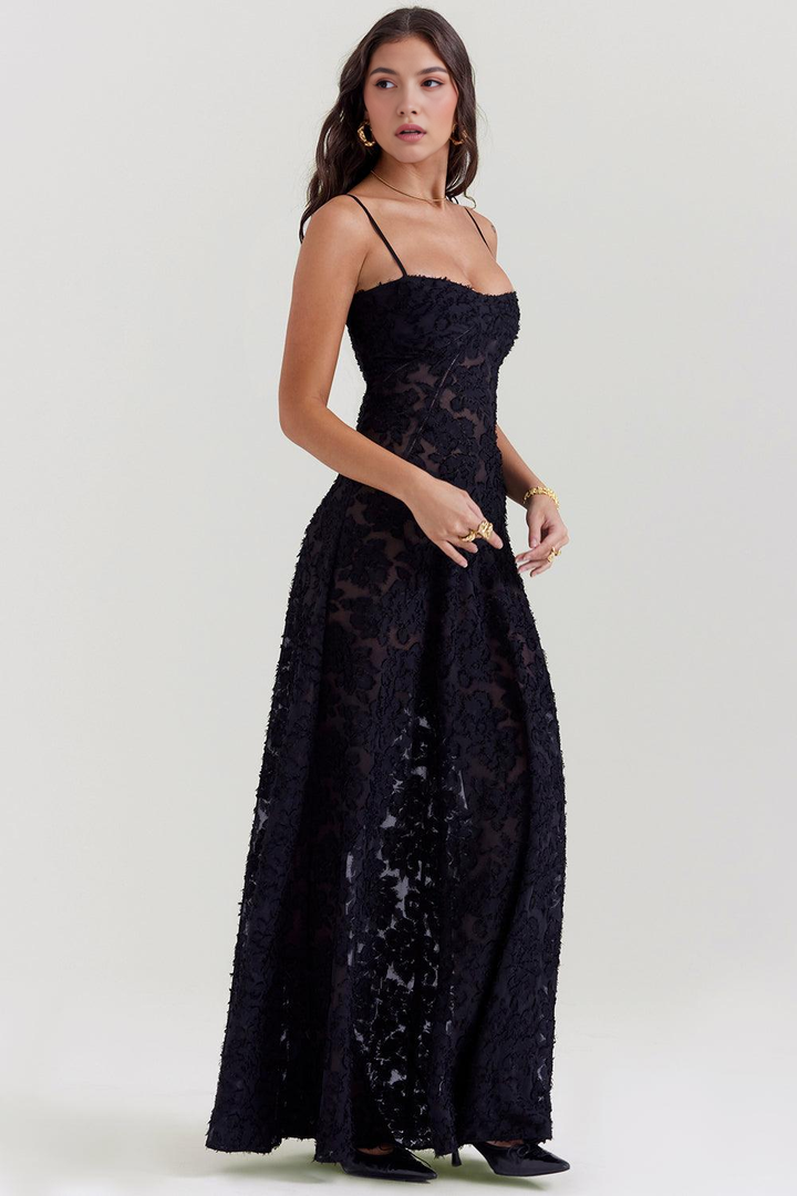 Noir | Elegant Maxi Dress